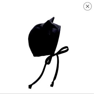 Briar Baby cat/bat bonnet